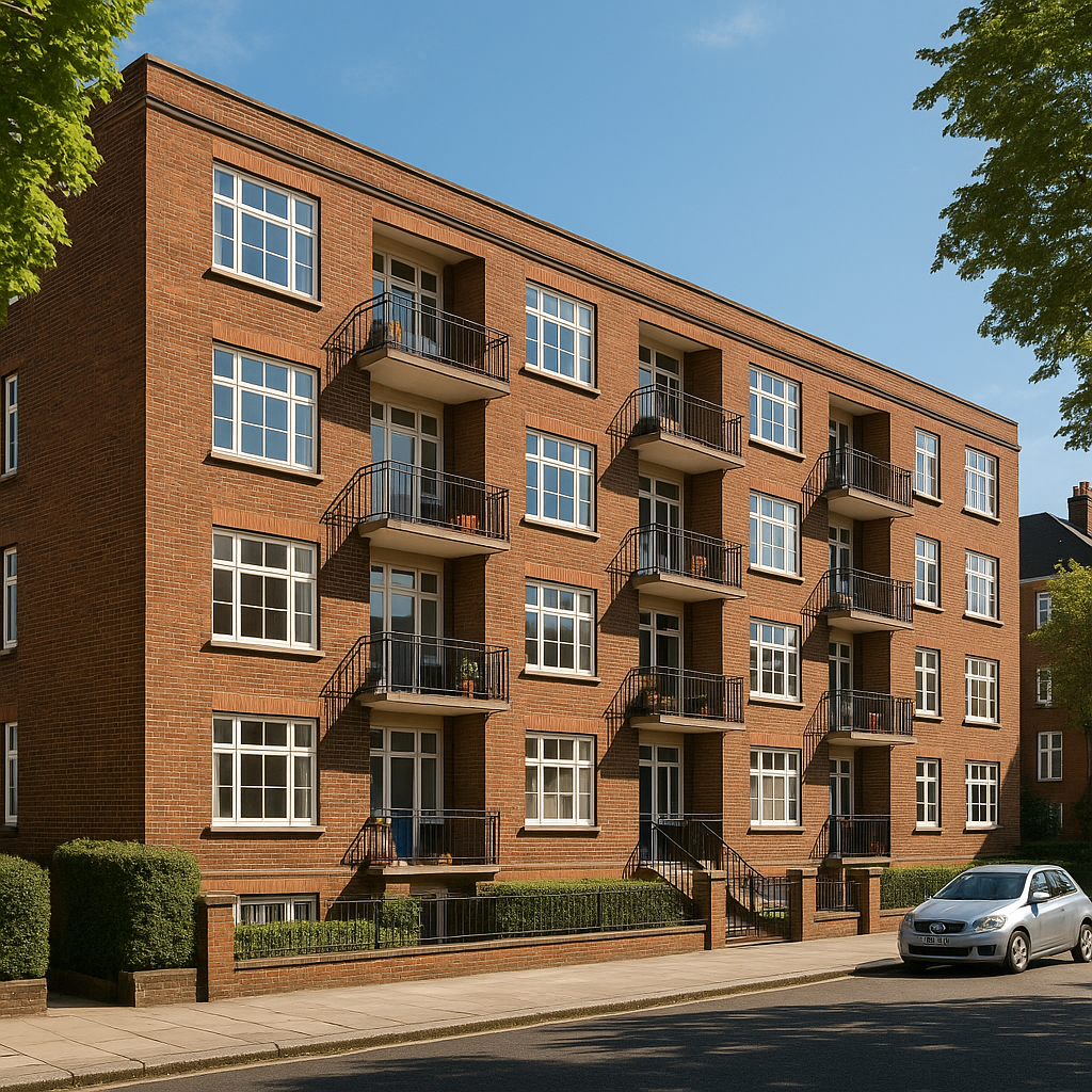 Modern multi-unit residential block for investment